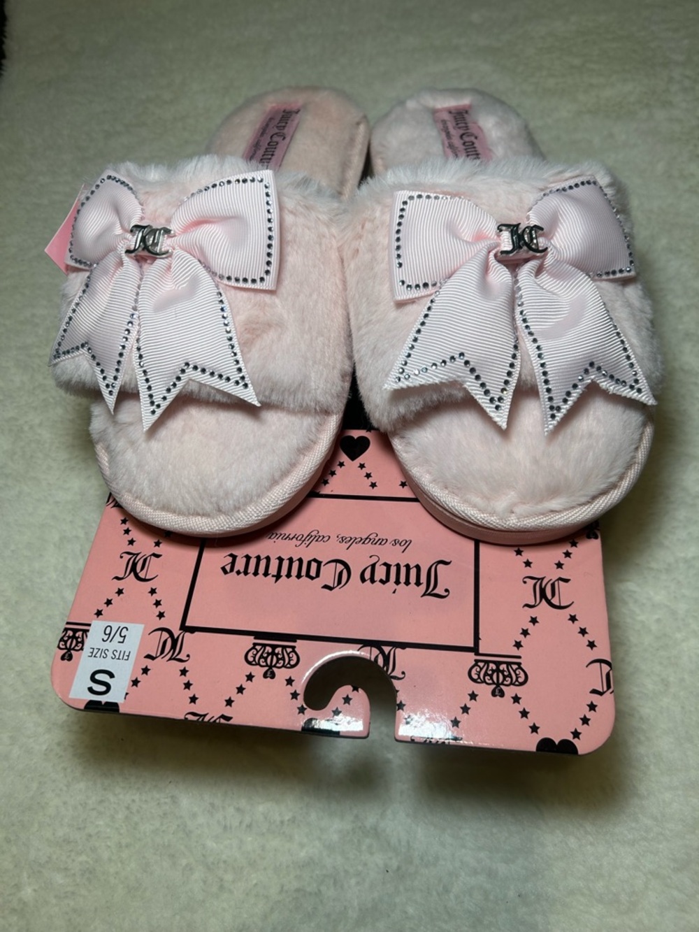 Juicy Couture Home Slippers Small Size - Picture 3 of 8